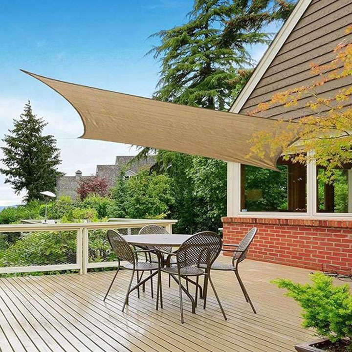 Outdoor HDPE Sun Shade Net jew Shade Sail